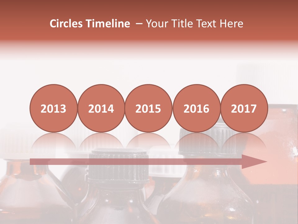 Salz Medicine Bottle Ler PowerPoint Template