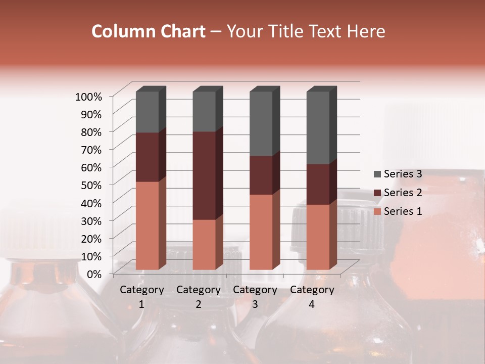 Salz Medicine Bottle Ler PowerPoint Template