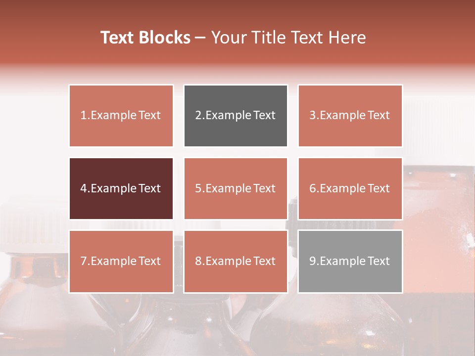 Salz Medicine Bottle Ler PowerPoint Template