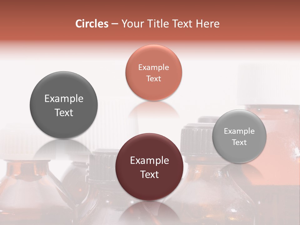 Salz Medicine Bottle Ler PowerPoint Template