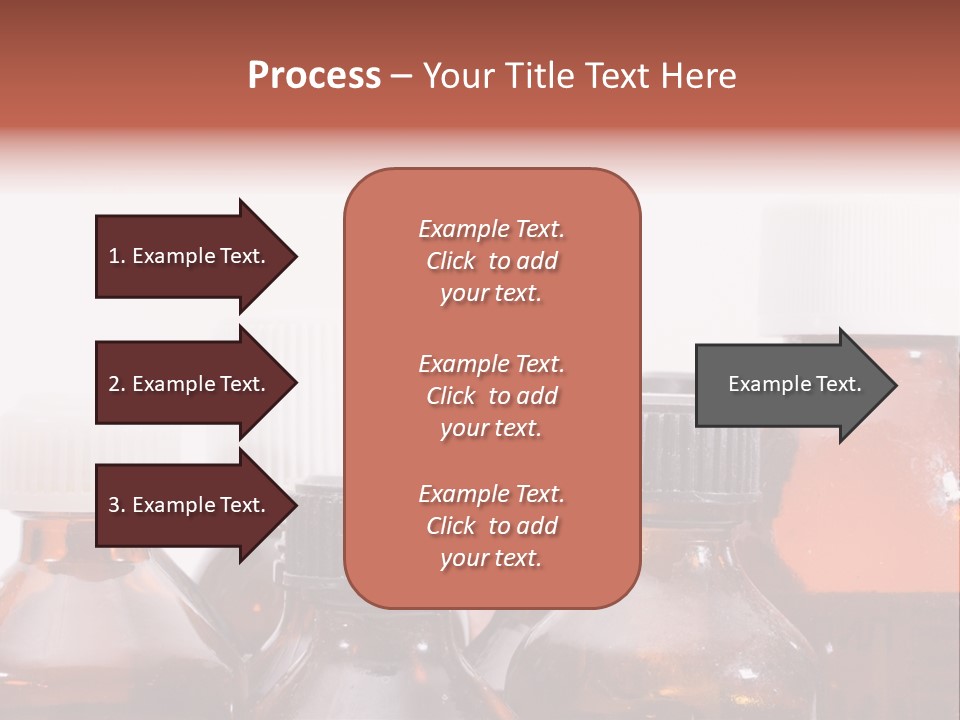 Salz Medicine Bottle Ler PowerPoint Template