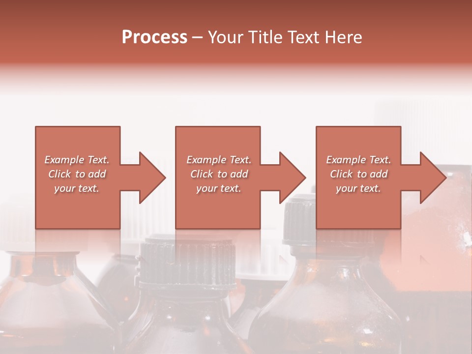 Salz Medicine Bottle Ler PowerPoint Template