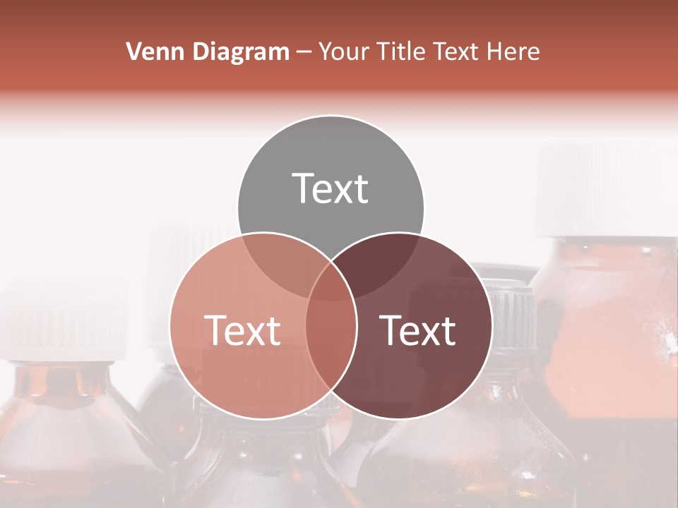 Salz Medicine Bottle Ler PowerPoint Template