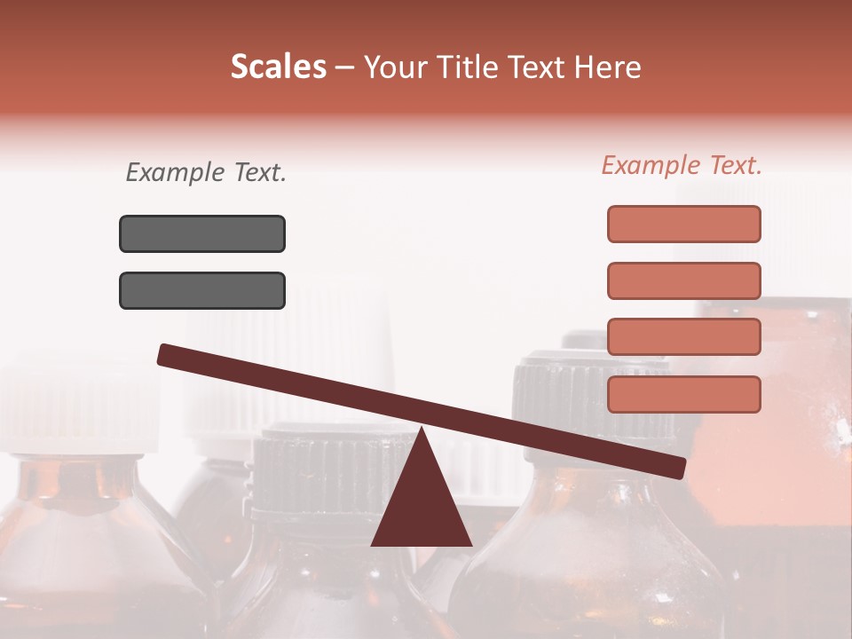 Salz Medicine Bottle Ler PowerPoint Template