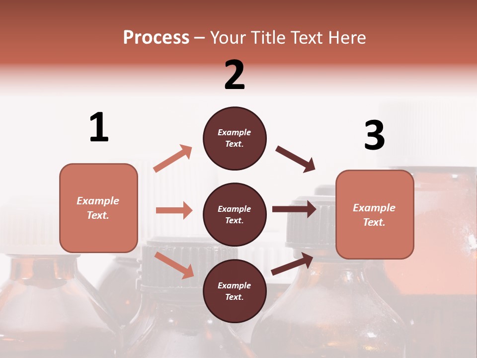Salz Medicine Bottle Ler PowerPoint Template