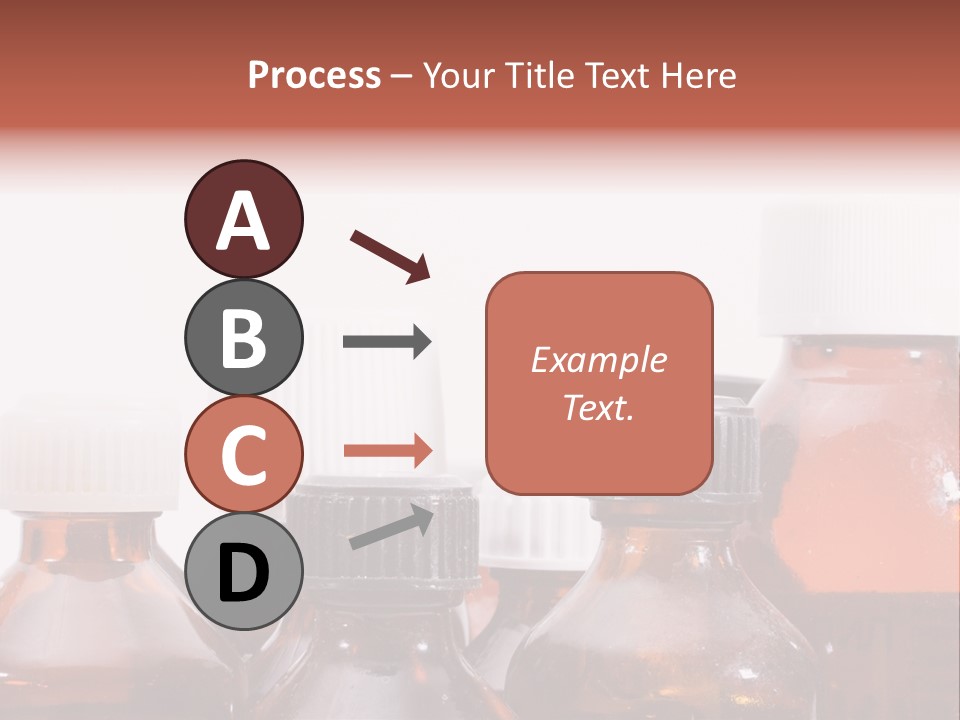 Salz Medicine Bottle Ler PowerPoint Template