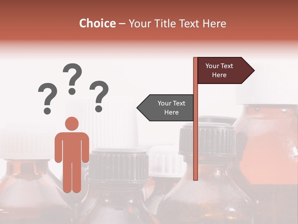 Salz Medicine Bottle Ler PowerPoint Template