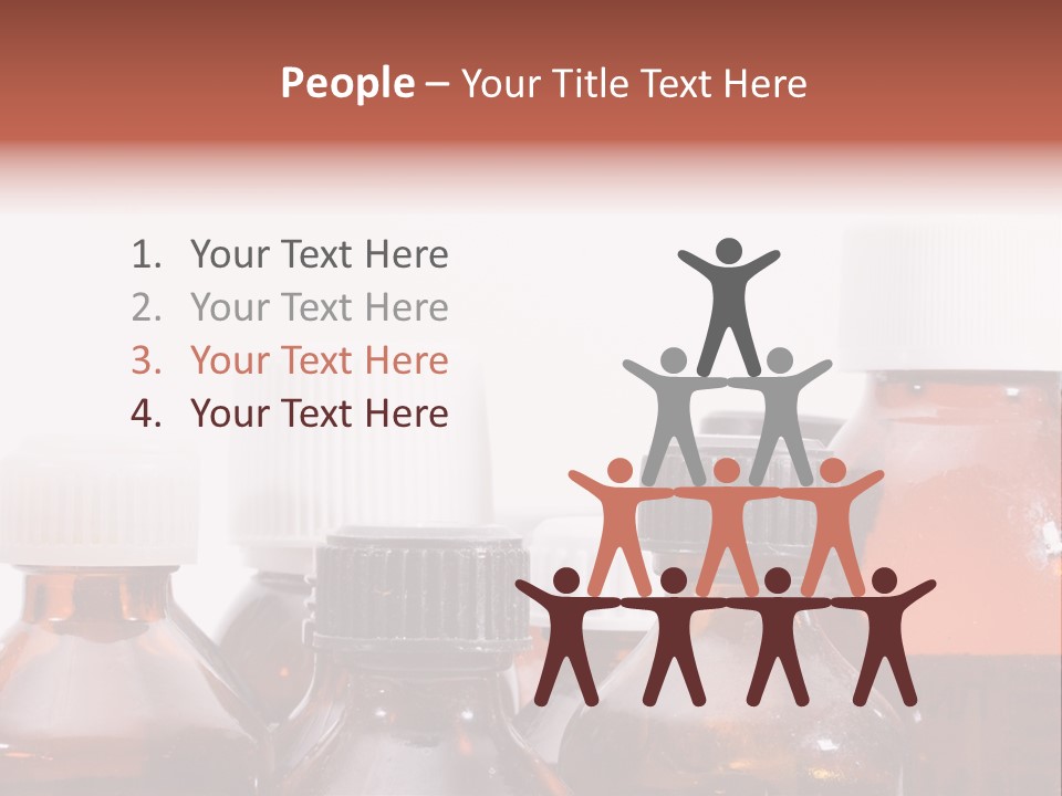 Salz Medicine Bottle Ler PowerPoint Template