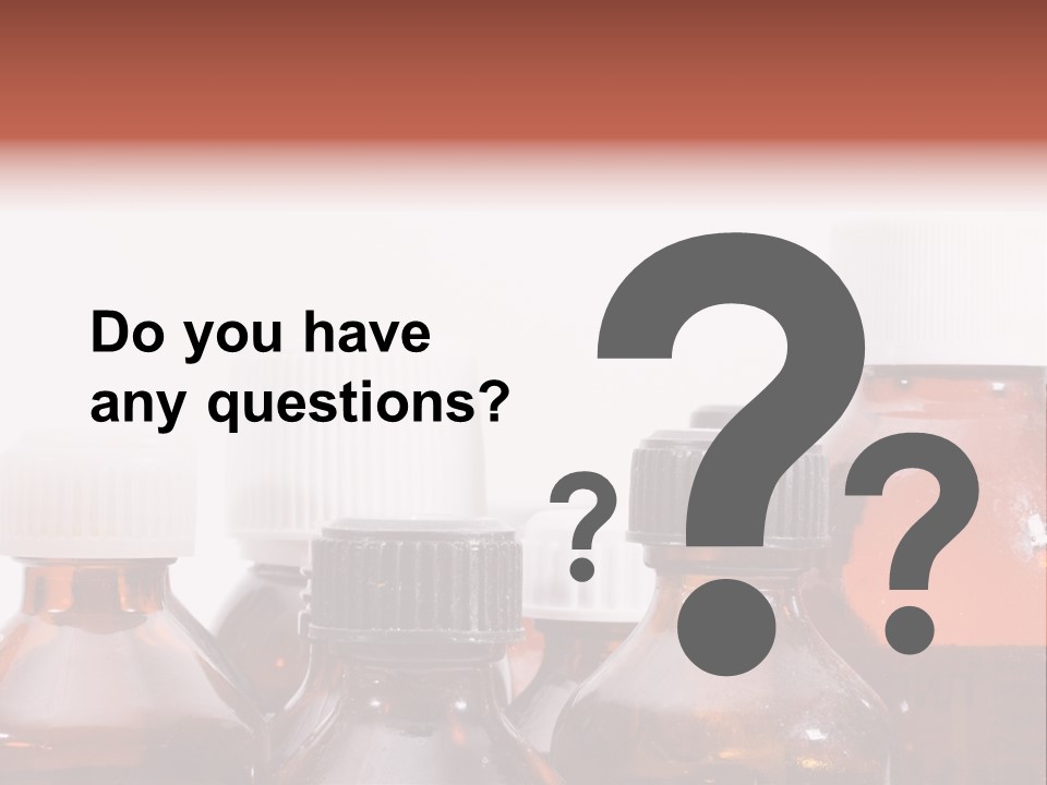 Salz Medicine Bottle Ler PowerPoint Template