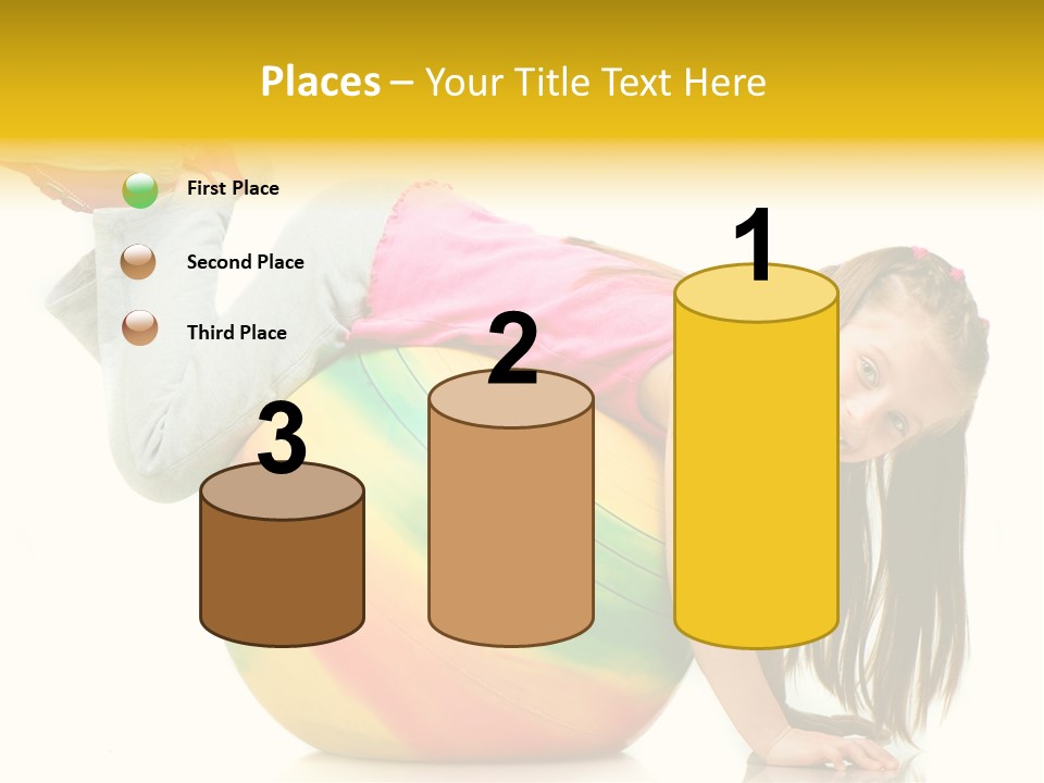 Cute Studio Stretch PowerPoint Template