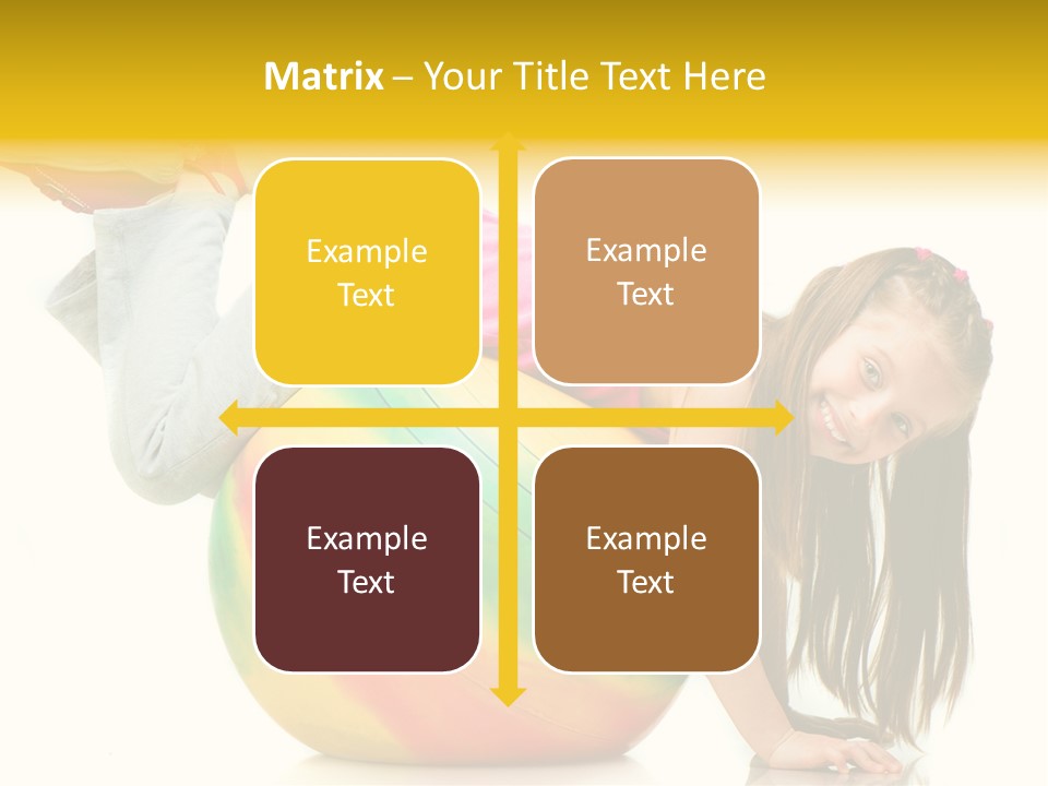 Cute Studio Stretch PowerPoint Template