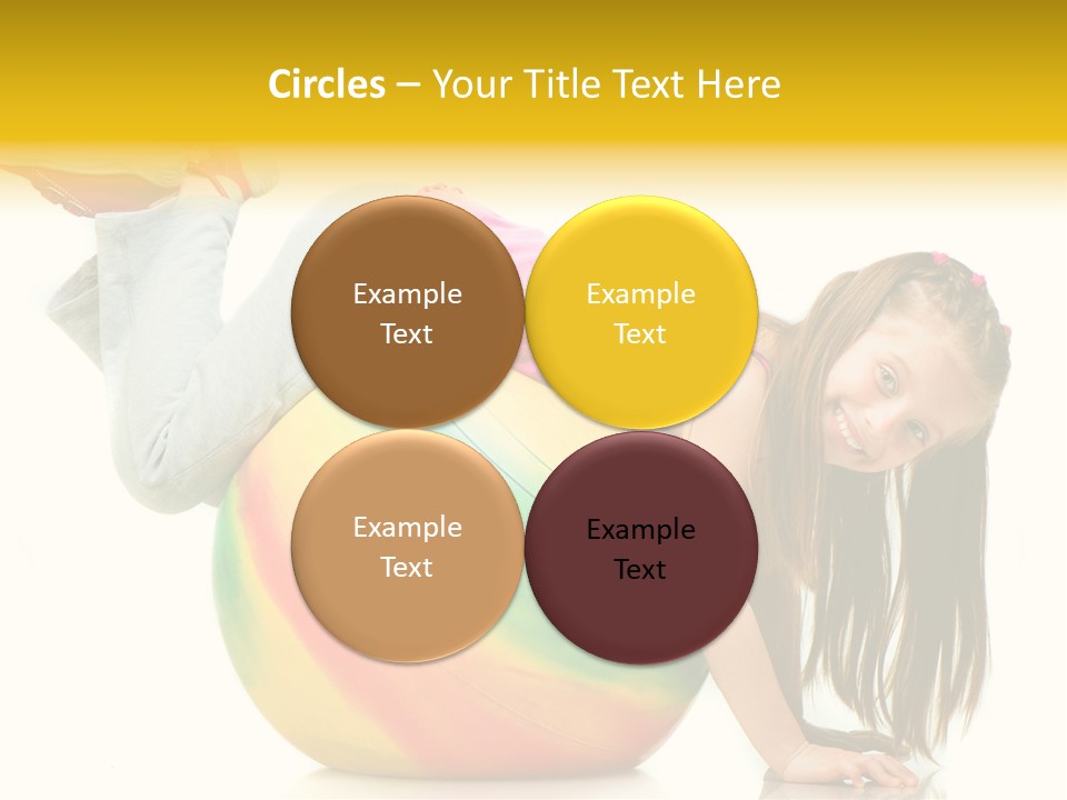 Cute Studio Stretch PowerPoint Template