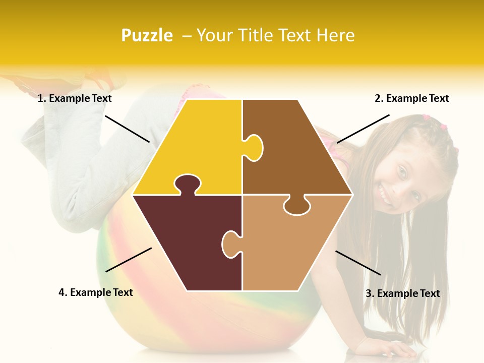 Cute Studio Stretch PowerPoint Template