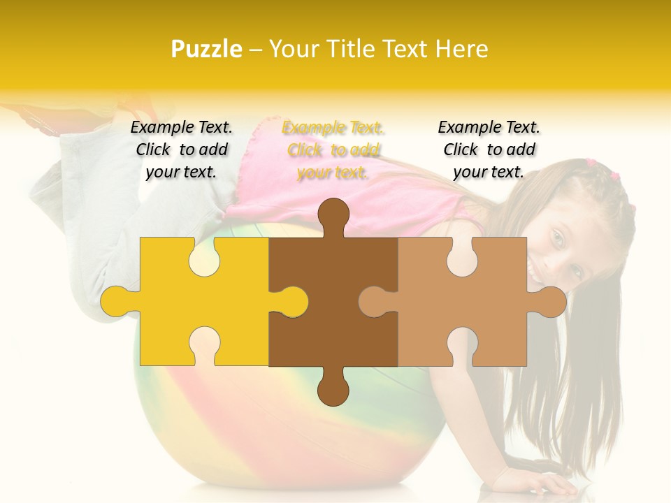 Cute Studio Stretch PowerPoint Template