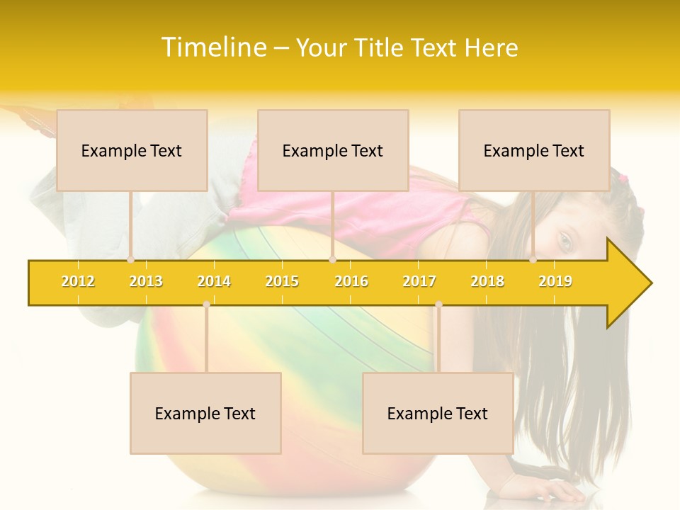 Cute Studio Stretch PowerPoint Template