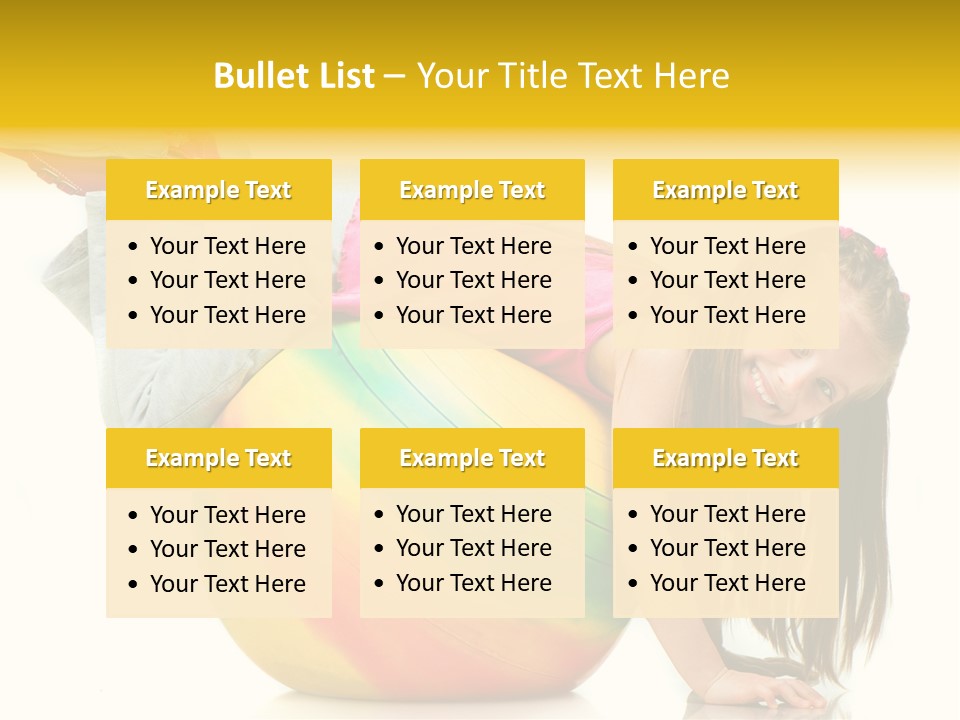 Cute Studio Stretch PowerPoint Template