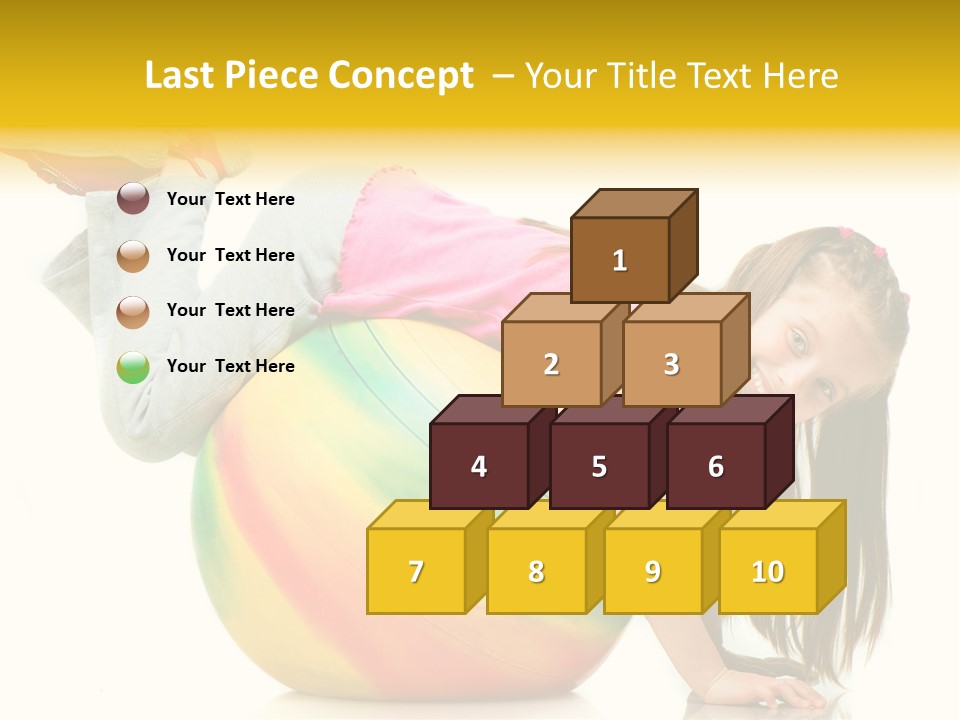 Cute Studio Stretch PowerPoint Template