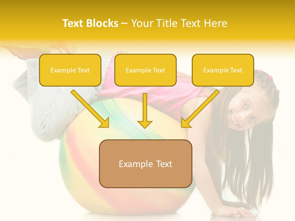 Cute Studio Stretch PowerPoint Template