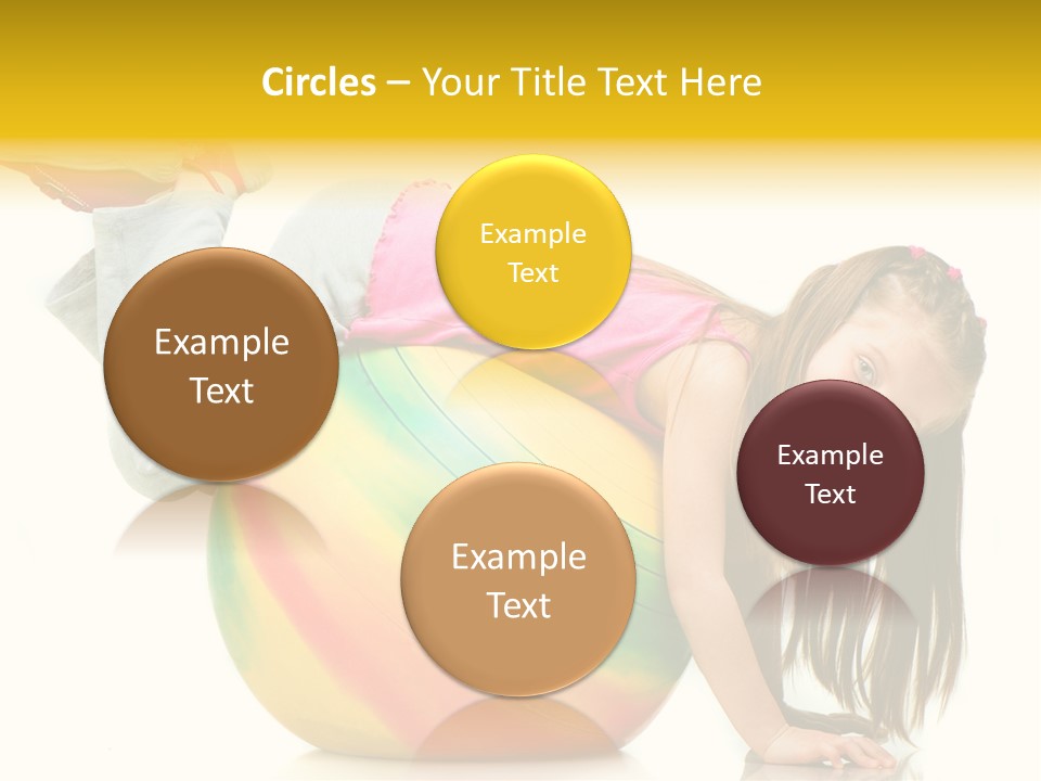 Cute Studio Stretch PowerPoint Template