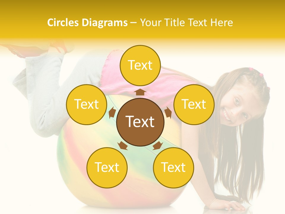 Cute Studio Stretch PowerPoint Template