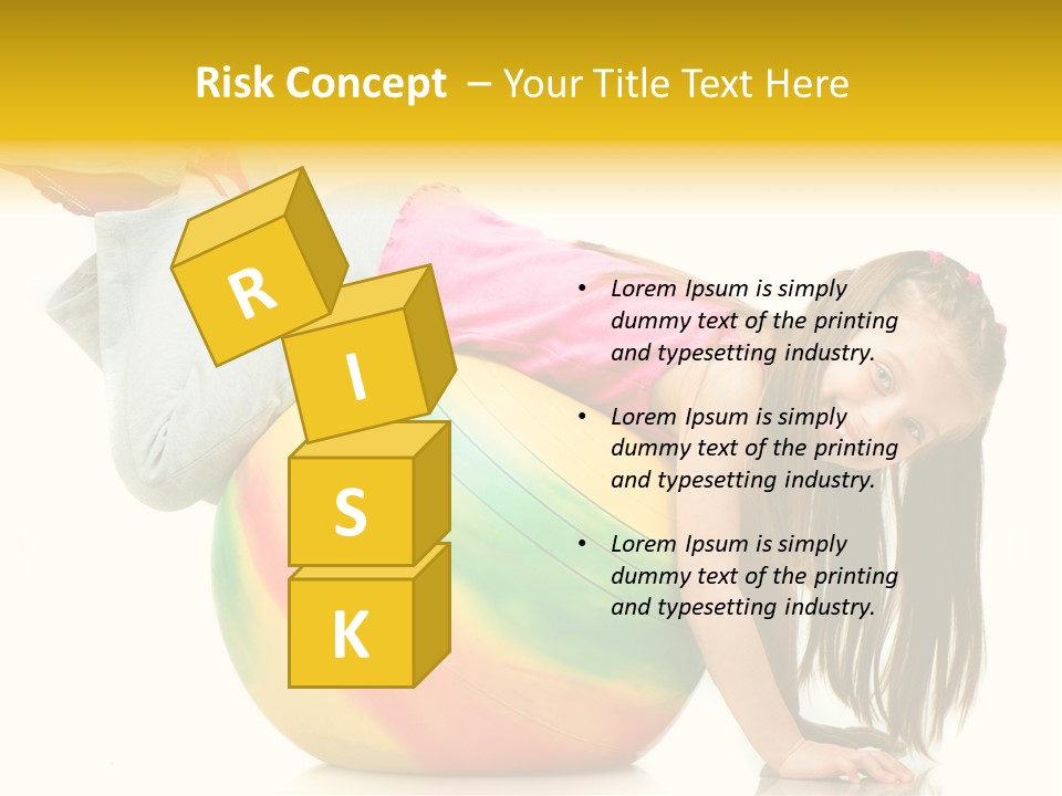 Cute Studio Stretch PowerPoint Template