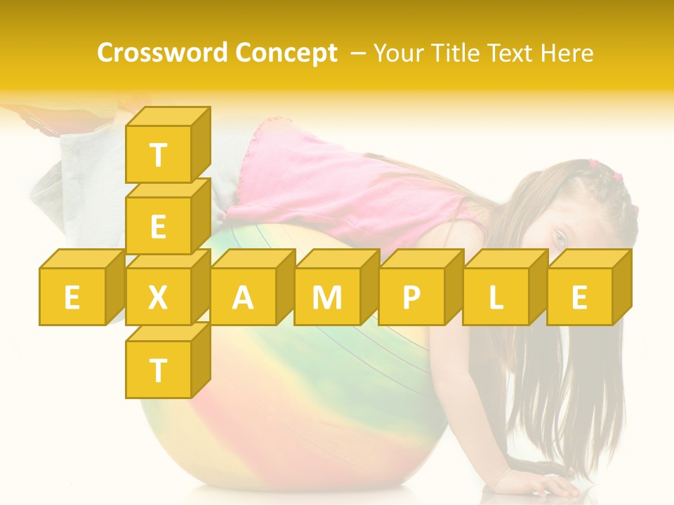 Cute Studio Stretch PowerPoint Template