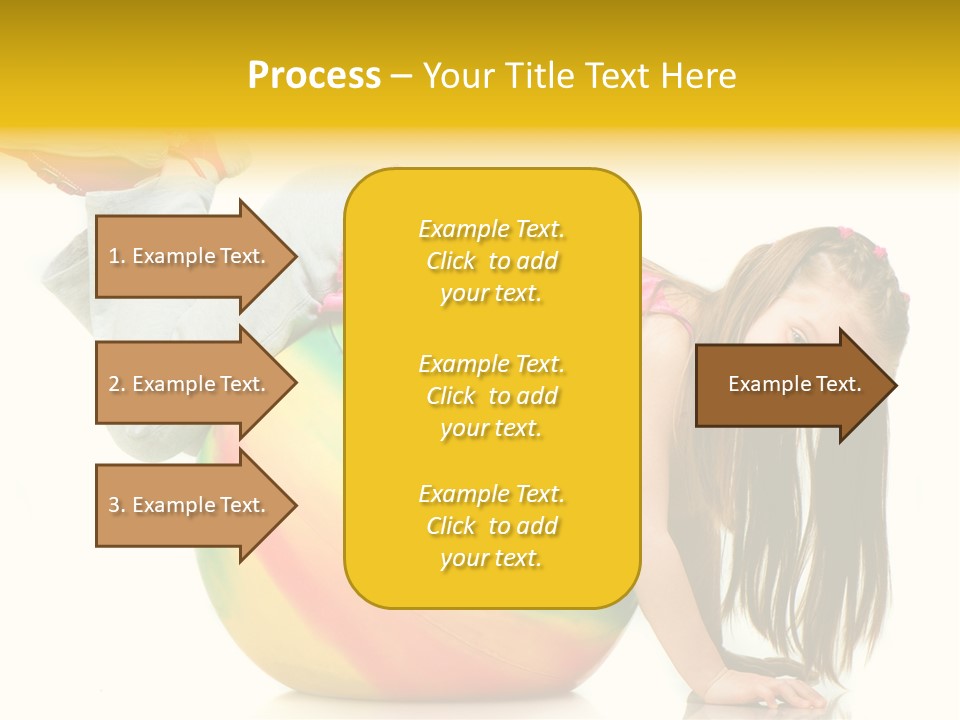 Cute Studio Stretch PowerPoint Template
