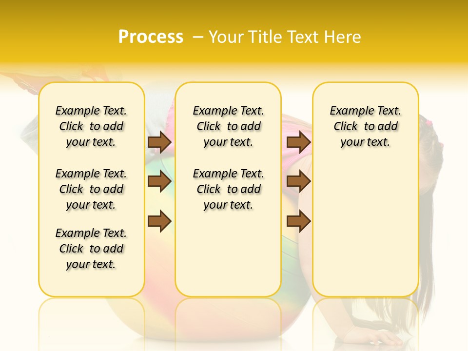 Cute Studio Stretch PowerPoint Template