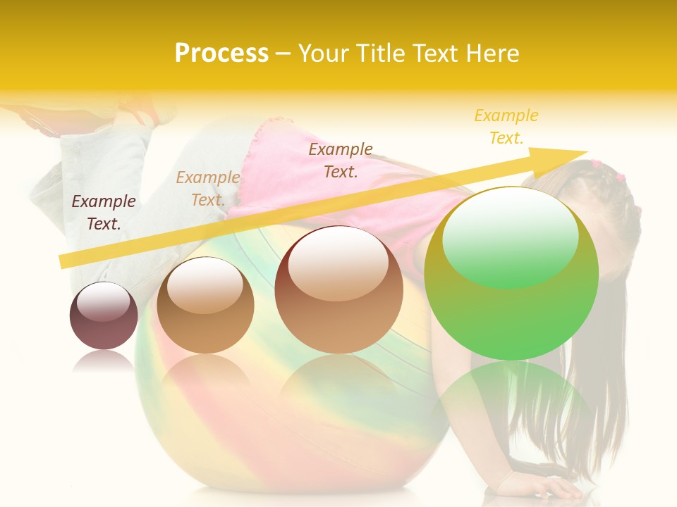 Cute Studio Stretch PowerPoint Template