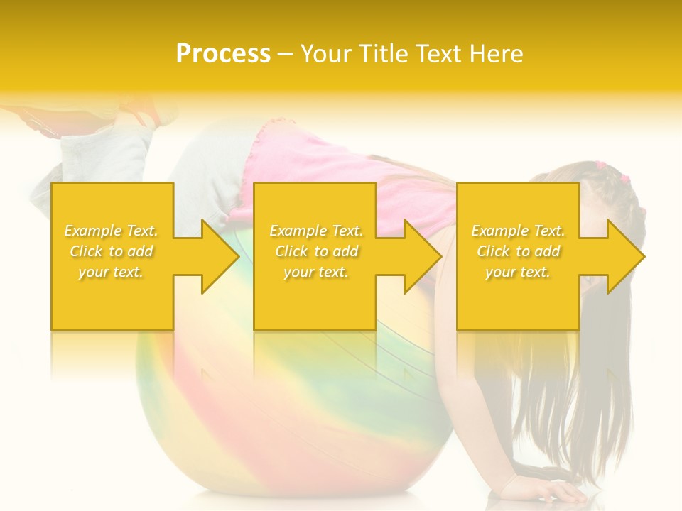 Cute Studio Stretch PowerPoint Template