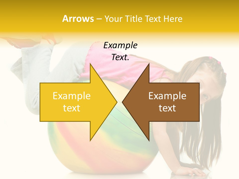 Cute Studio Stretch PowerPoint Template