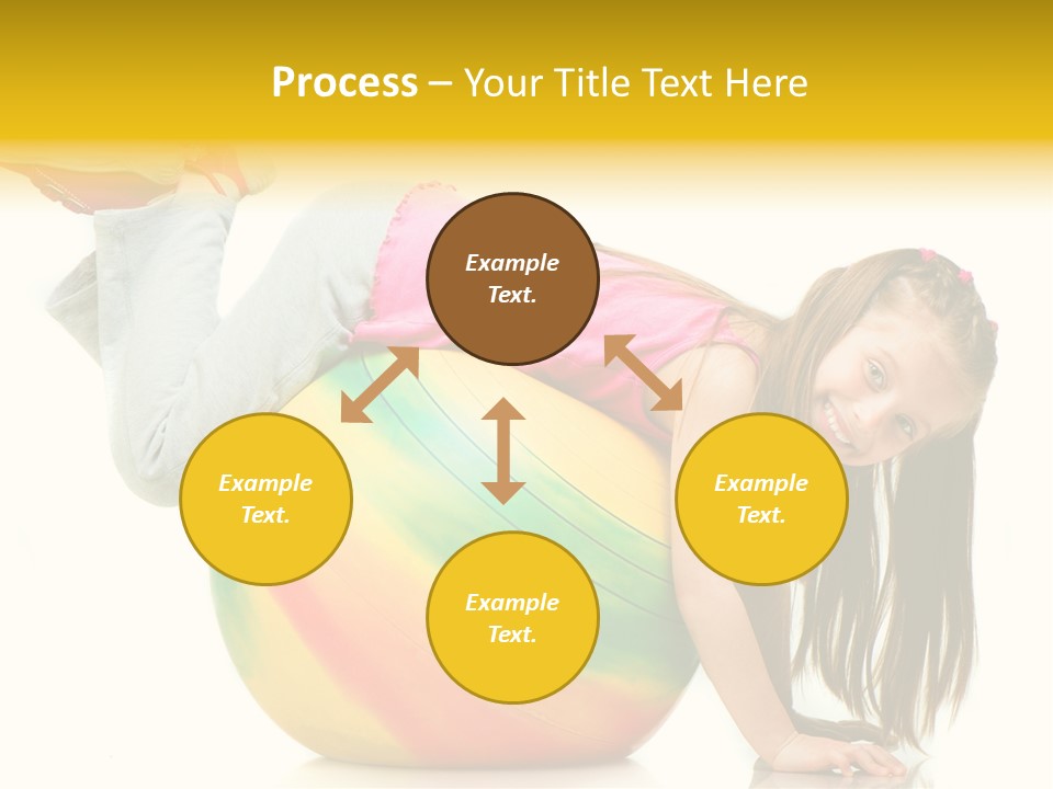 Cute Studio Stretch PowerPoint Template