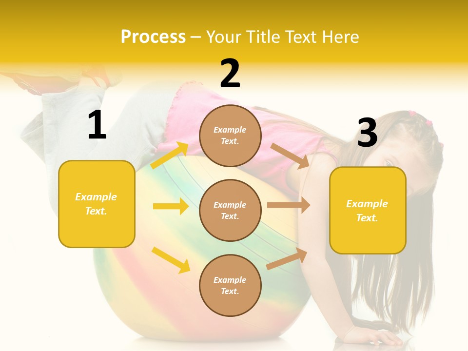 Cute Studio Stretch PowerPoint Template