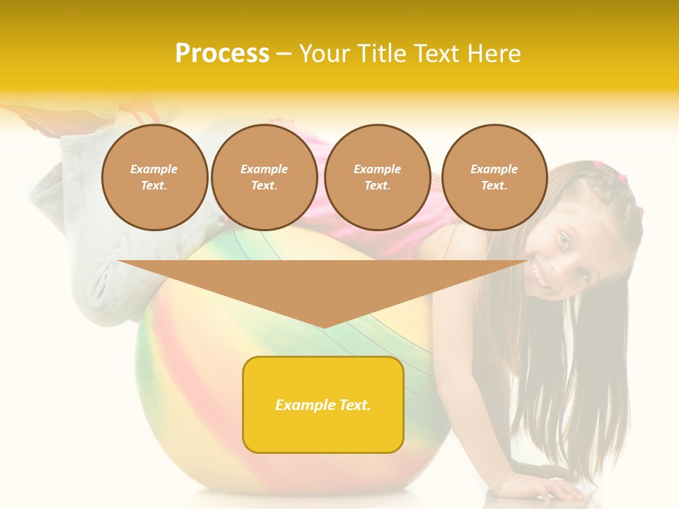 Cute Studio Stretch PowerPoint Template