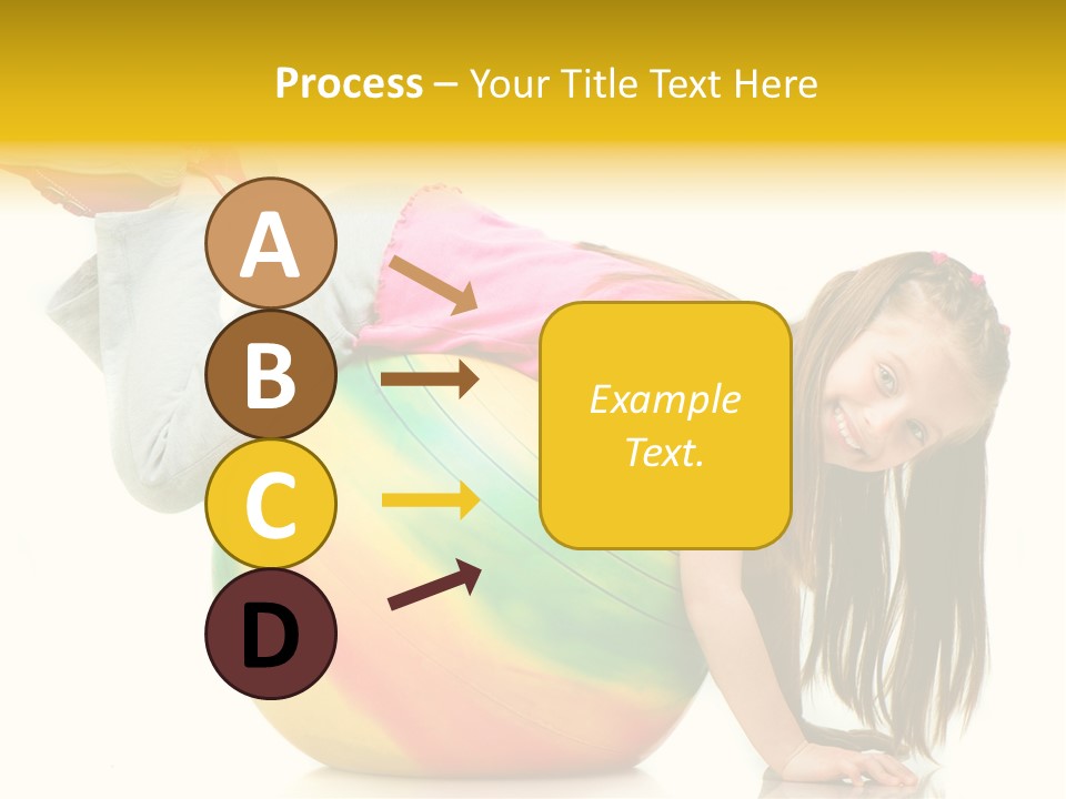 Cute Studio Stretch PowerPoint Template