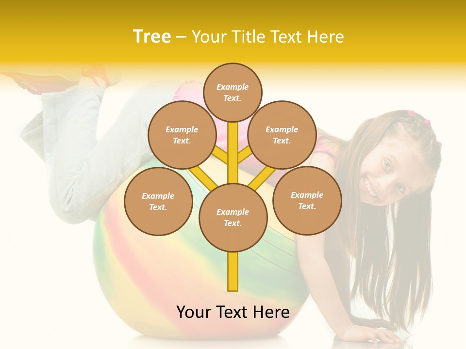 Cute Studio Stretch PowerPoint Template