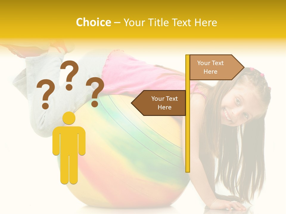 Cute Studio Stretch PowerPoint Template