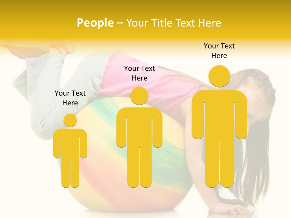 Cute Studio Stretch PowerPoint Template