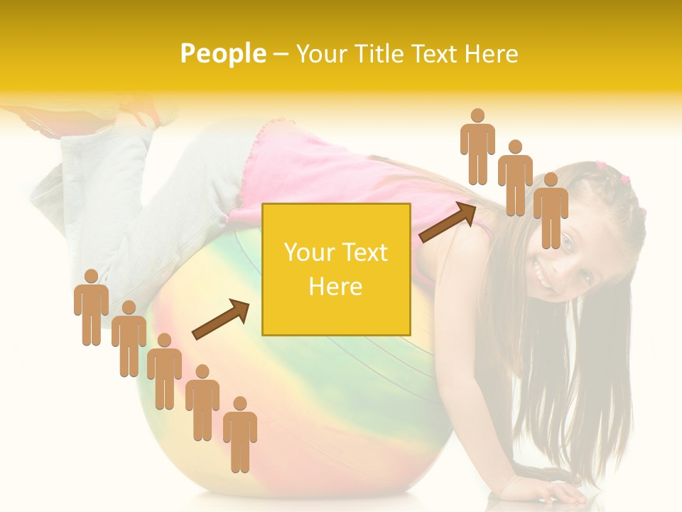 Cute Studio Stretch PowerPoint Template