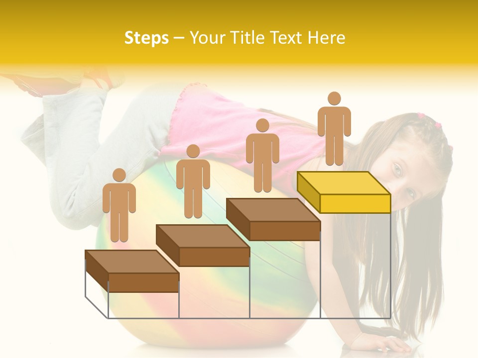 Cute Studio Stretch PowerPoint Template