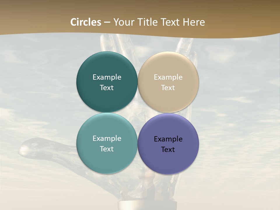 Trek Trekkers Gesture PowerPoint Template