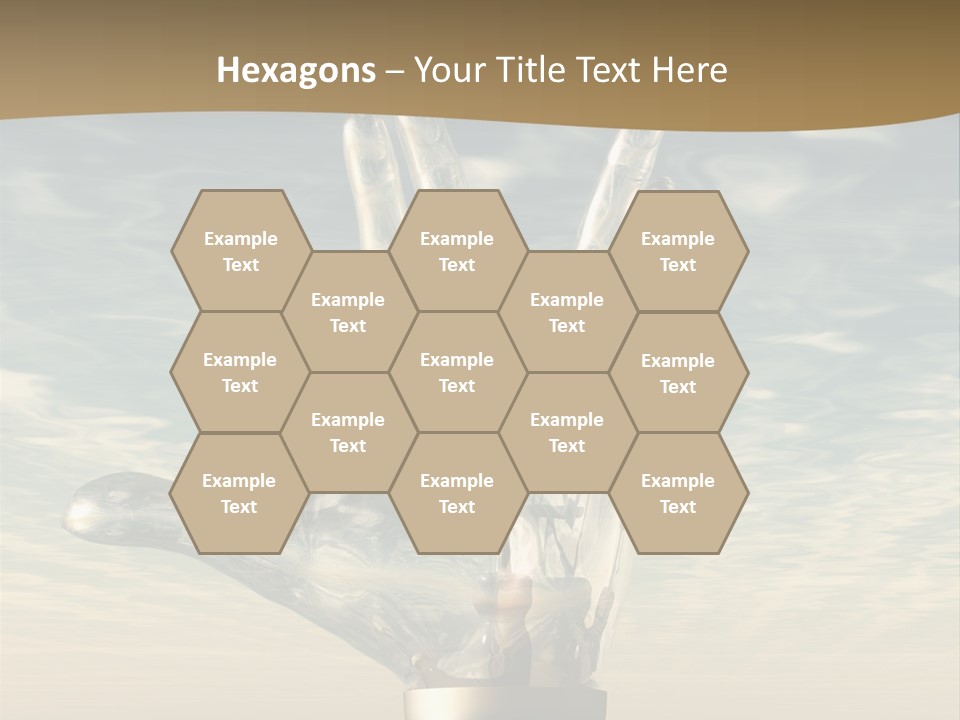 Trek Trekkers Gesture PowerPoint Template