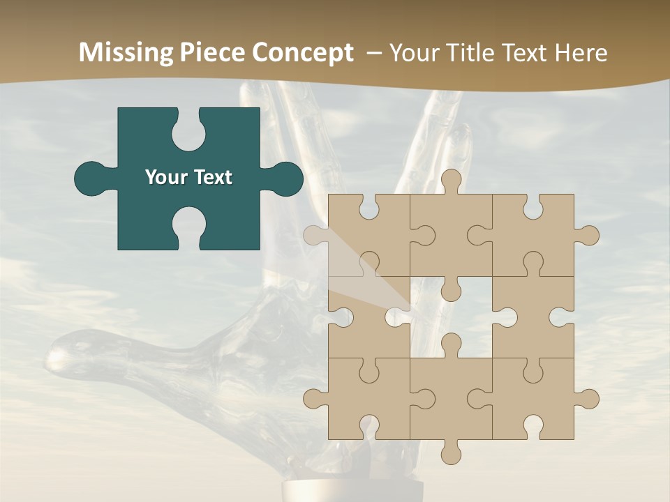 Trek Trekkers Gesture PowerPoint Template