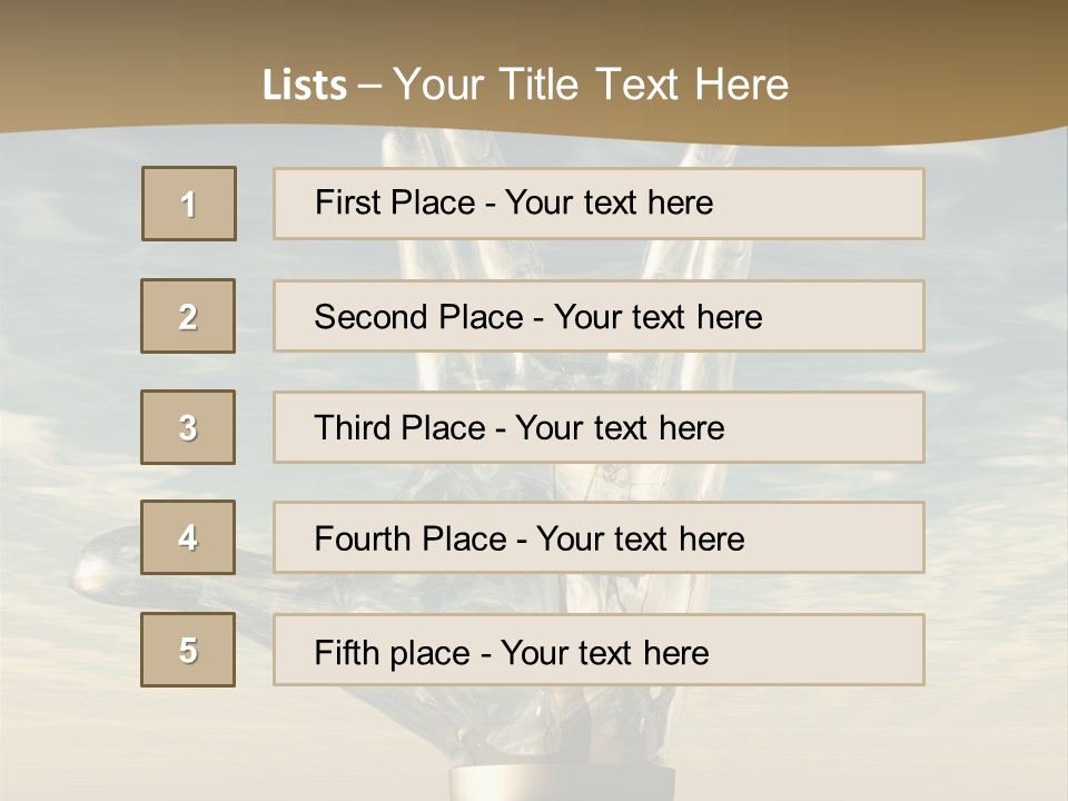 Trek Trekkers Gesture PowerPoint Template