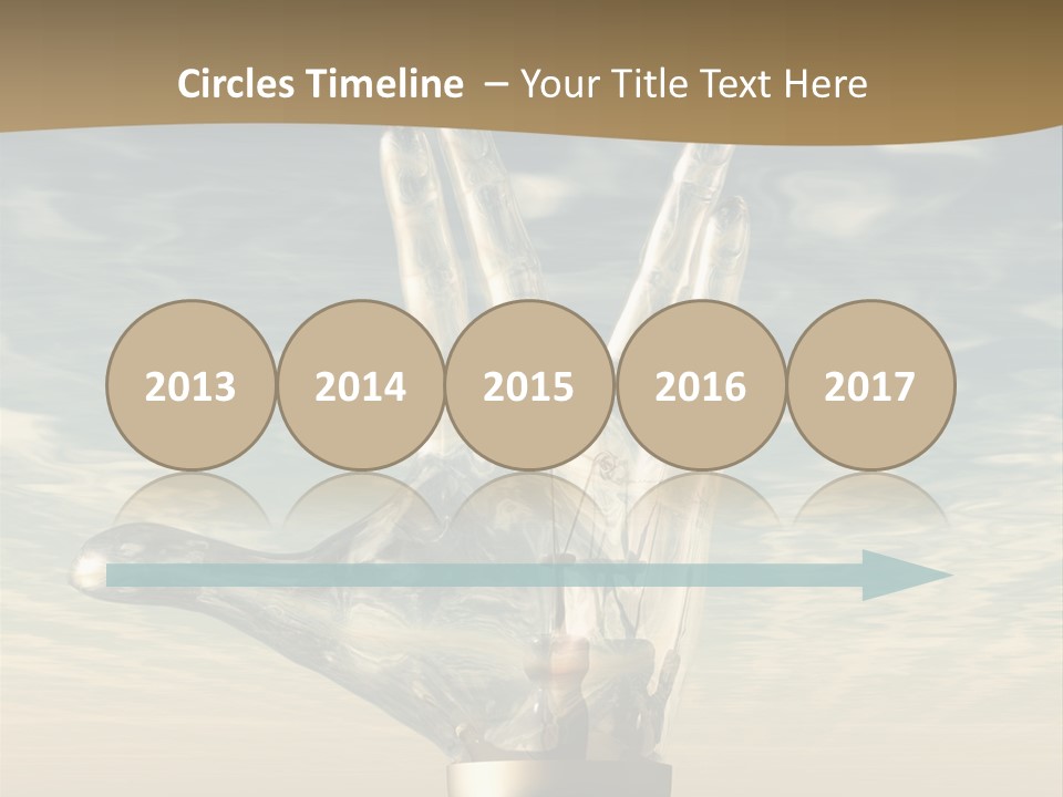 Trek Trekkers Gesture PowerPoint Template