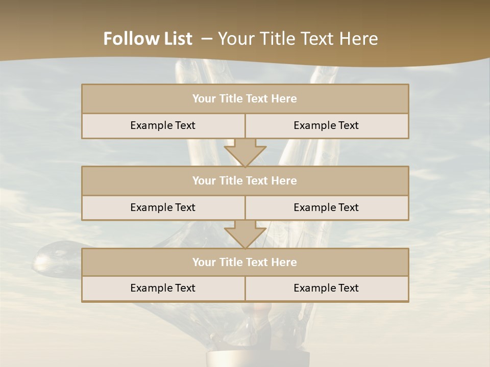 Trek Trekkers Gesture PowerPoint Template