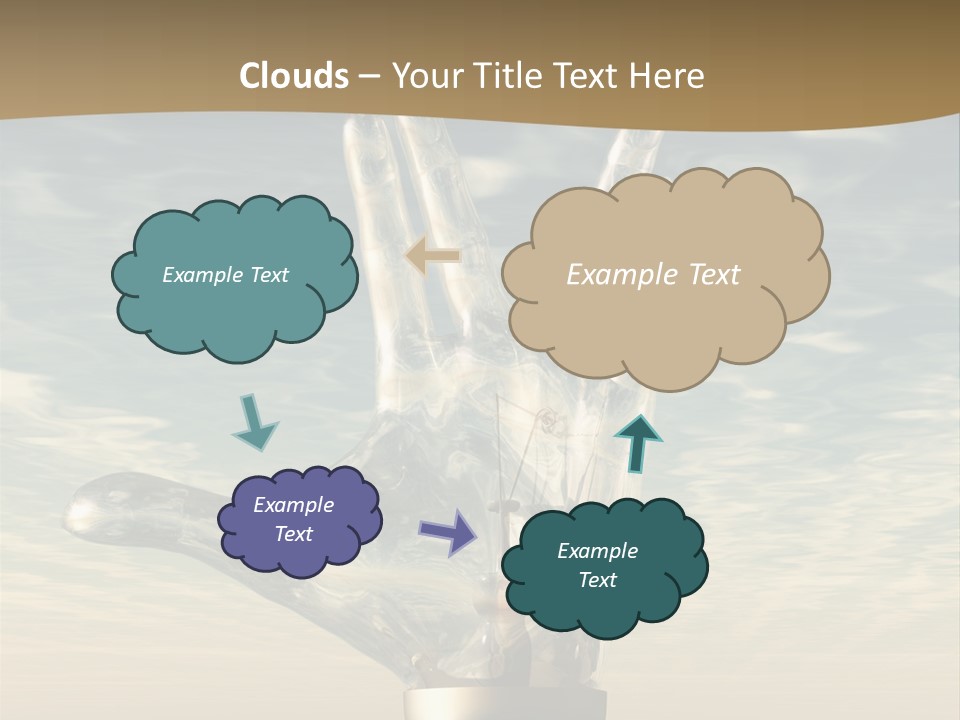 Trek Trekkers Gesture PowerPoint Template