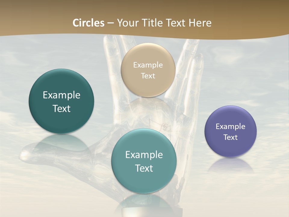 Trek Trekkers Gesture PowerPoint Template