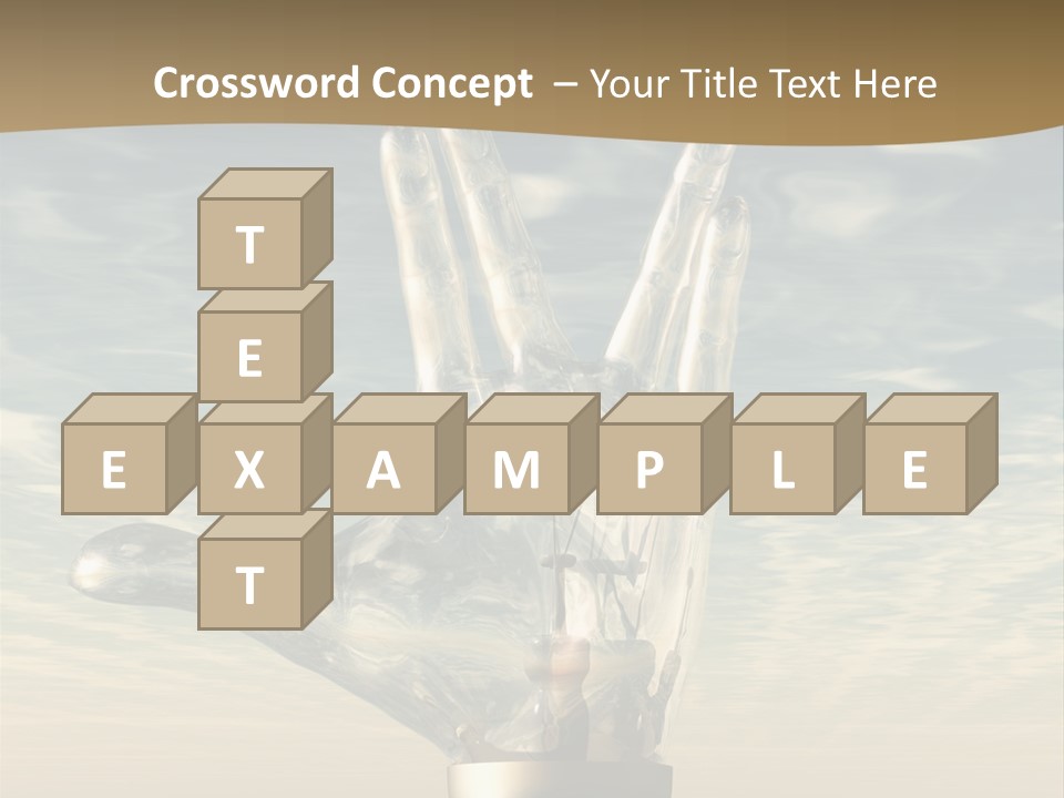 Trek Trekkers Gesture PowerPoint Template