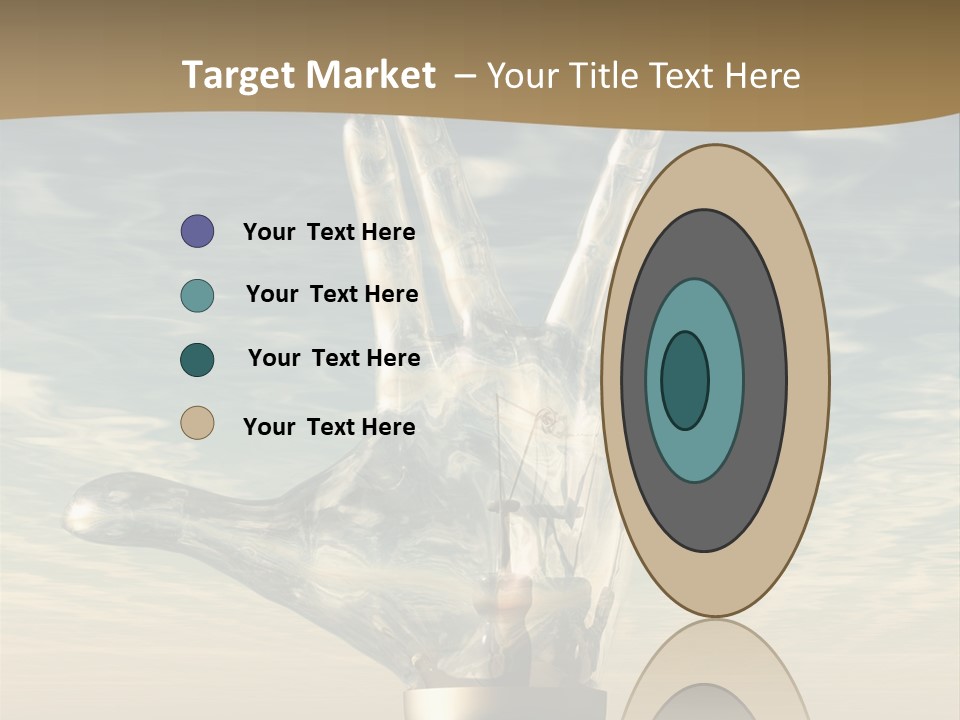 Trek Trekkers Gesture PowerPoint Template